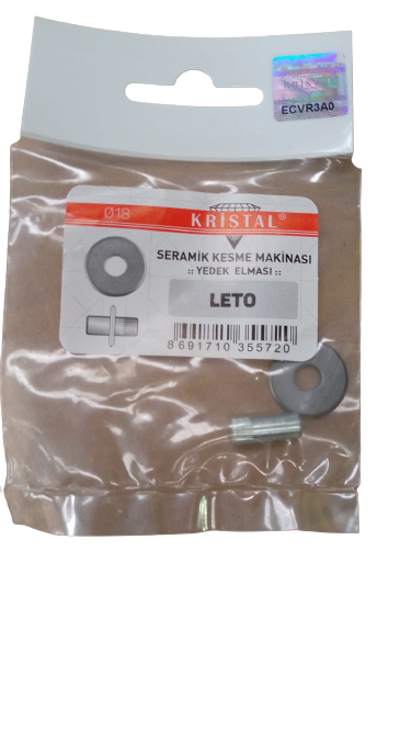 KRİSTAL SERAMİK KESME YEDEK ELMAS ( LETO )